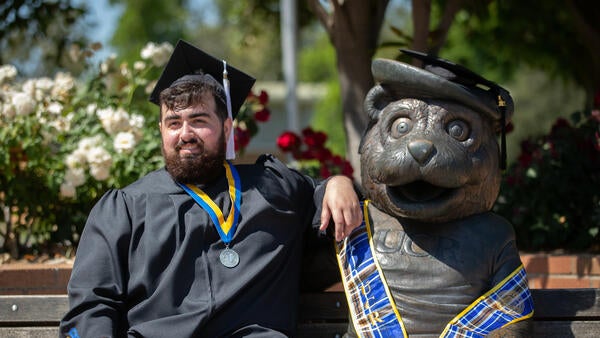 UCR Graduate with Scotty