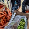 Free produce for distribution to students (Stan Lim/UCR)
