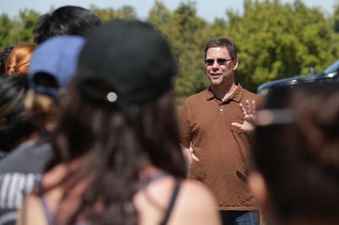 Entomology professor Alec Gerry