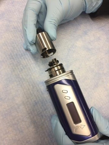 Tank-style e-cigarette