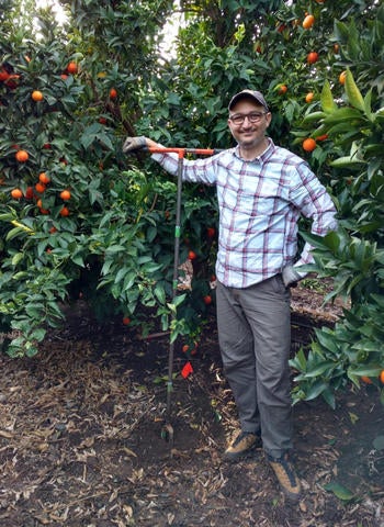 Digital Agriculture Team PI Elia Scudiero