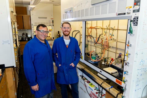 Vincent Lavallo and Aaron Gregory