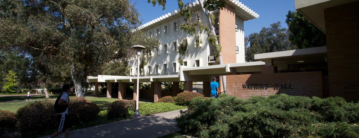 Sproul Hall, home of the UCR Graduate School of Education.