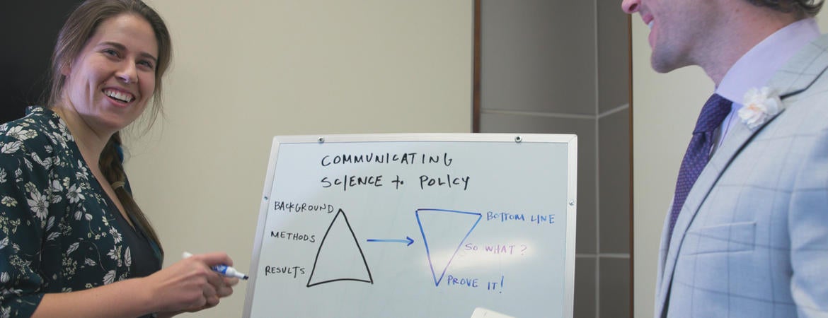 Science to Policy students