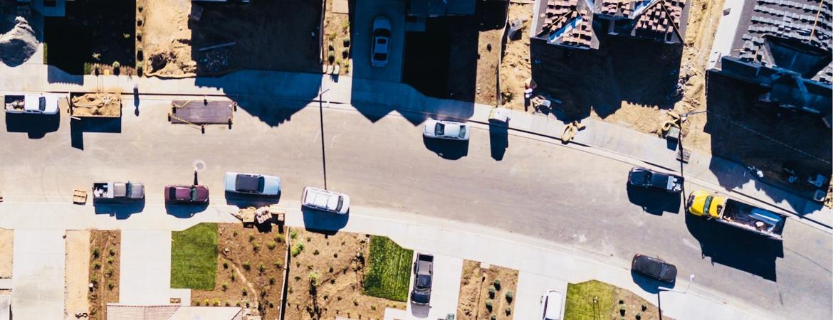 houses under construction