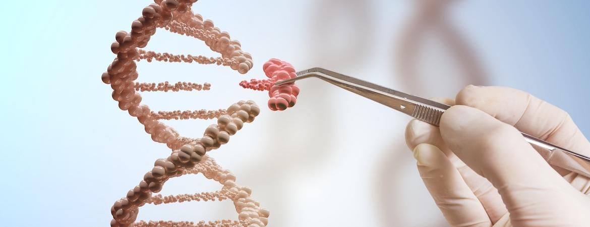 gene editing stock photo