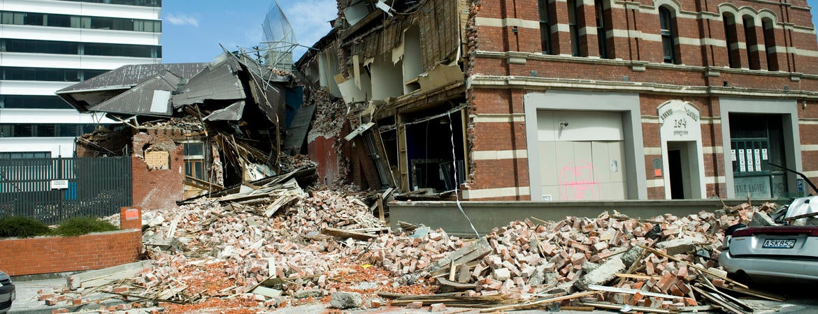 New Zealand building collapse