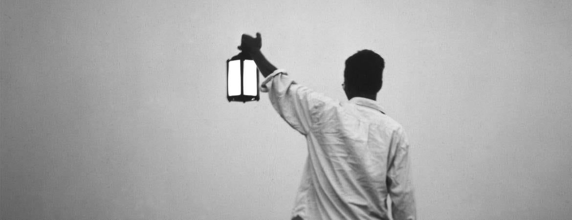 Brandon Lattu, Beacon, 1996. Gelatin silver print, 8 x 10 inches. Courtesy of the artist.