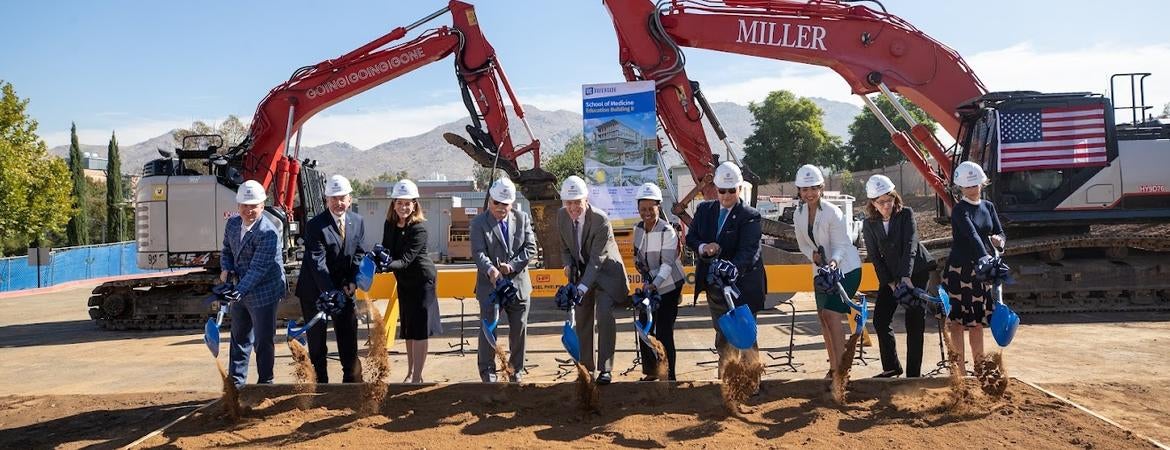 SOM II groundbreaking