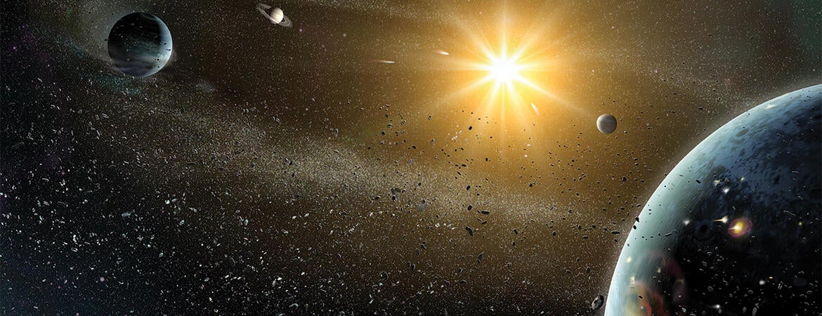 Giant planets in space