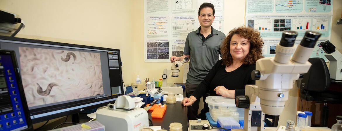 Morris Maduro and Gina Broitman-Maduro