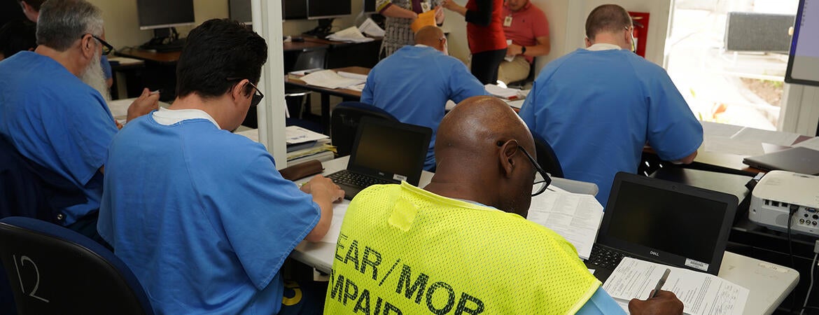 Norco CRC filling out UCR applications