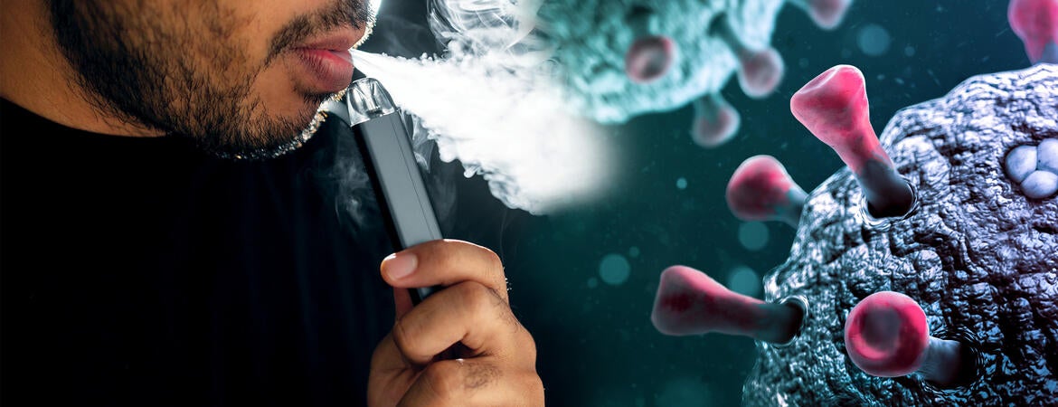 Vaping and the coronavirus