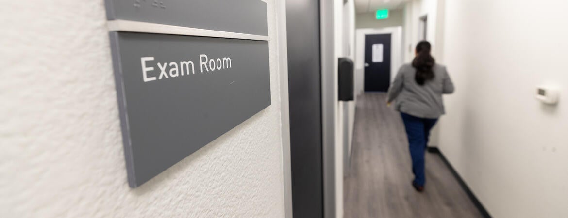 Interior of Hulen Place Clinic