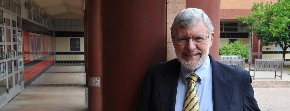 Carl Cranor, distinguished professor of philosophy at UC Riverside, on Monday, June 10, 2024. (UCR/Sandra Baltazar Martinez)