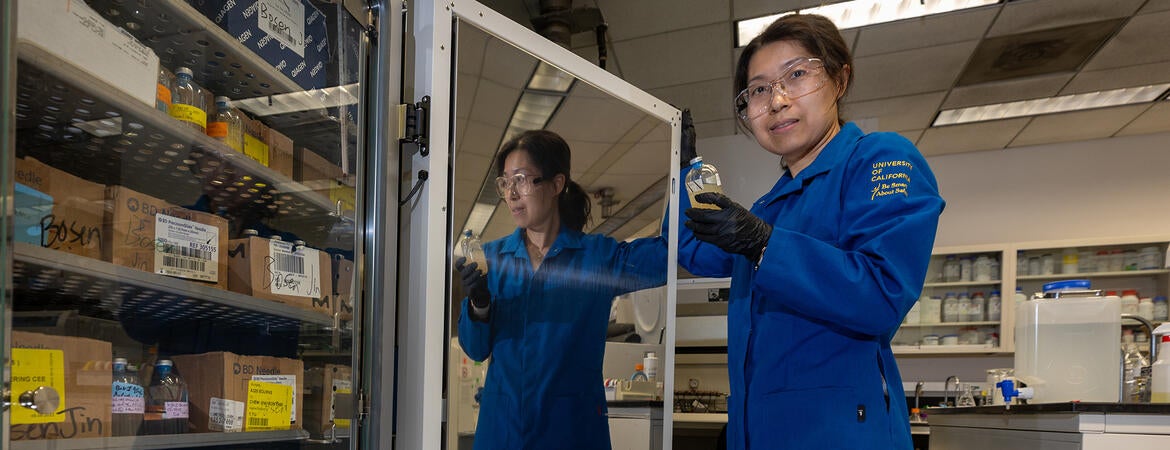 UCR professor Yujie Men