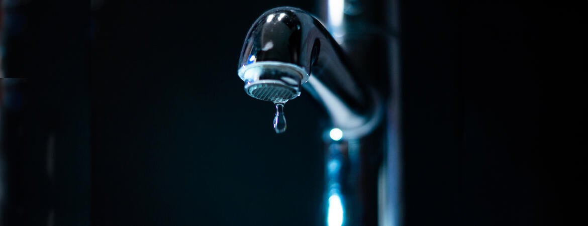 dripping water faucet