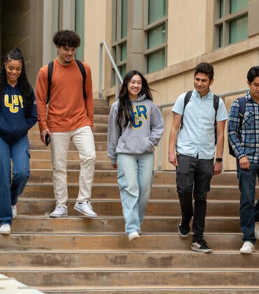 Students on campus