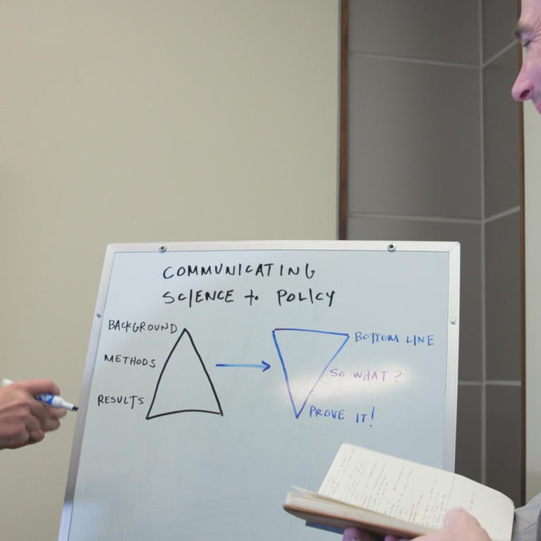 Science to Policy students