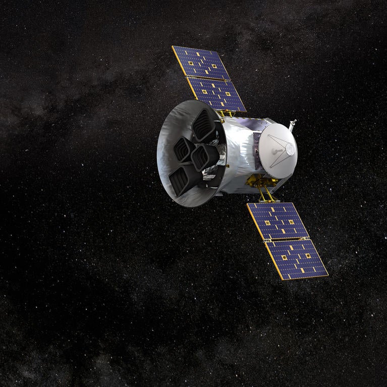 NASA's TESS exoplanet discovery satellite