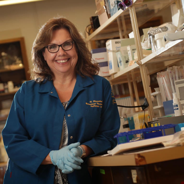 Roseanne Carmen Rosenthal at UC Riverside on July 31, 2019. (UCR/Stan Lim)