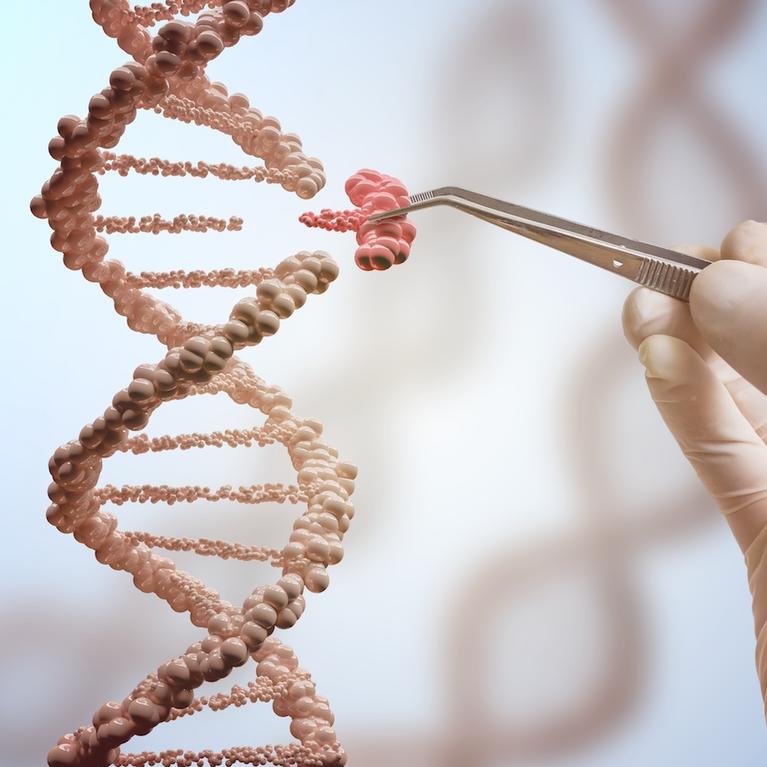 gene editing stock photo