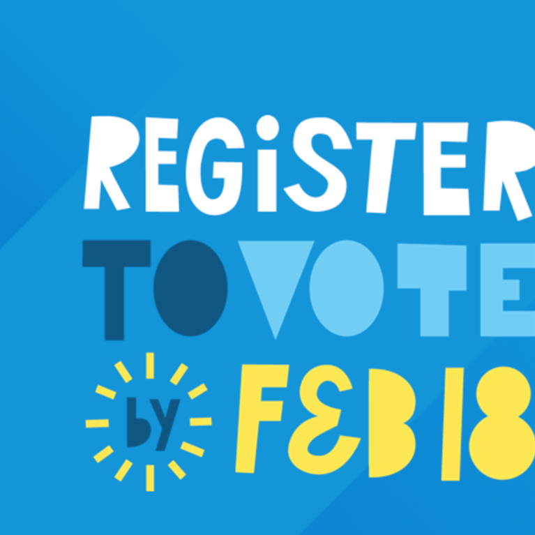 Student is leading a campaign at UCR to get more of his classmates to the polls. 