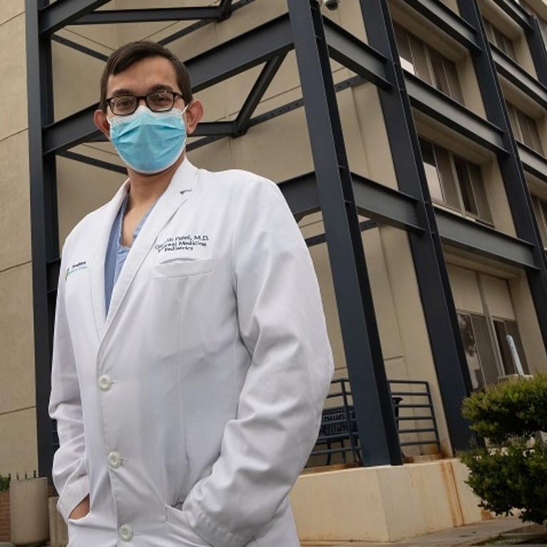 Garvin Patel, right, and Calvin Patel