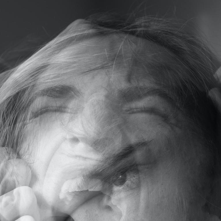 Woman in pain perhaps