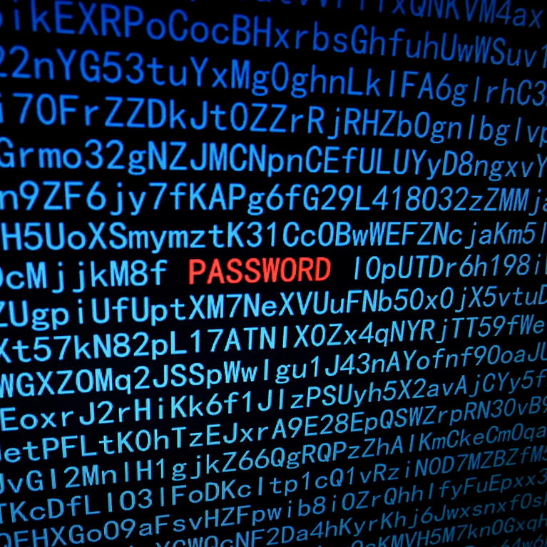 Illustration signifying hacked password by Santeri Viinamäki on Wikimedia Commons