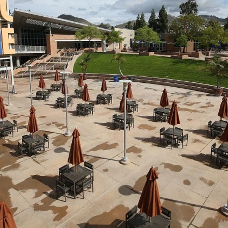 empty campus COVID-19