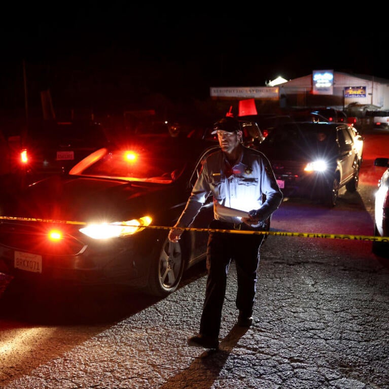 Shooting in Half Moon Bay.