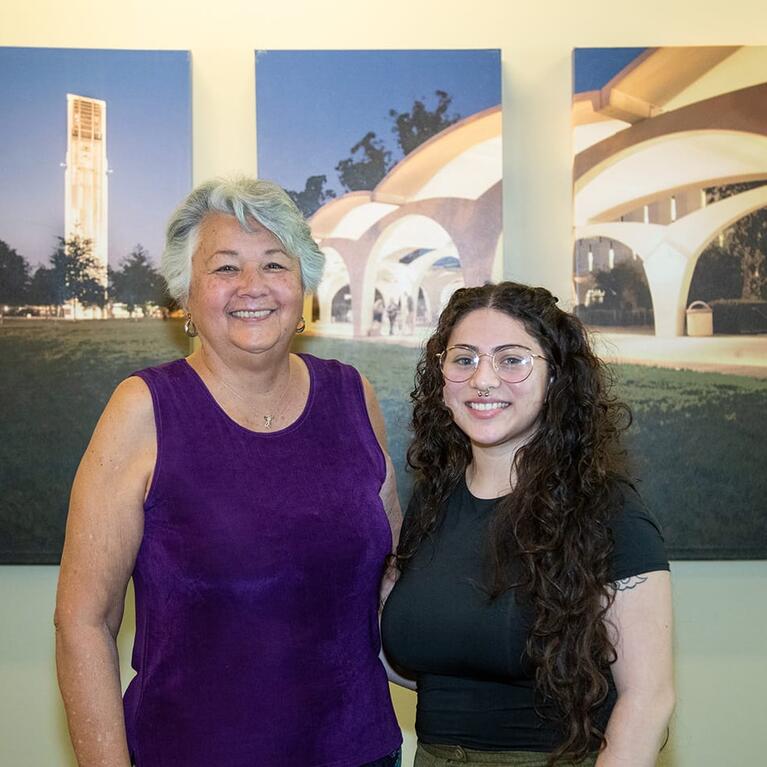 Vera Machado Martinez and Esmeralda Orozco