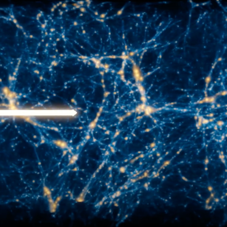 Path of the Lyman alpha forest sightline