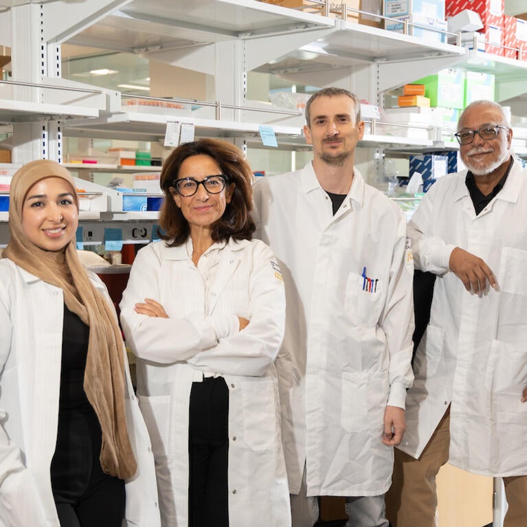 Karine Le Roch and her research team