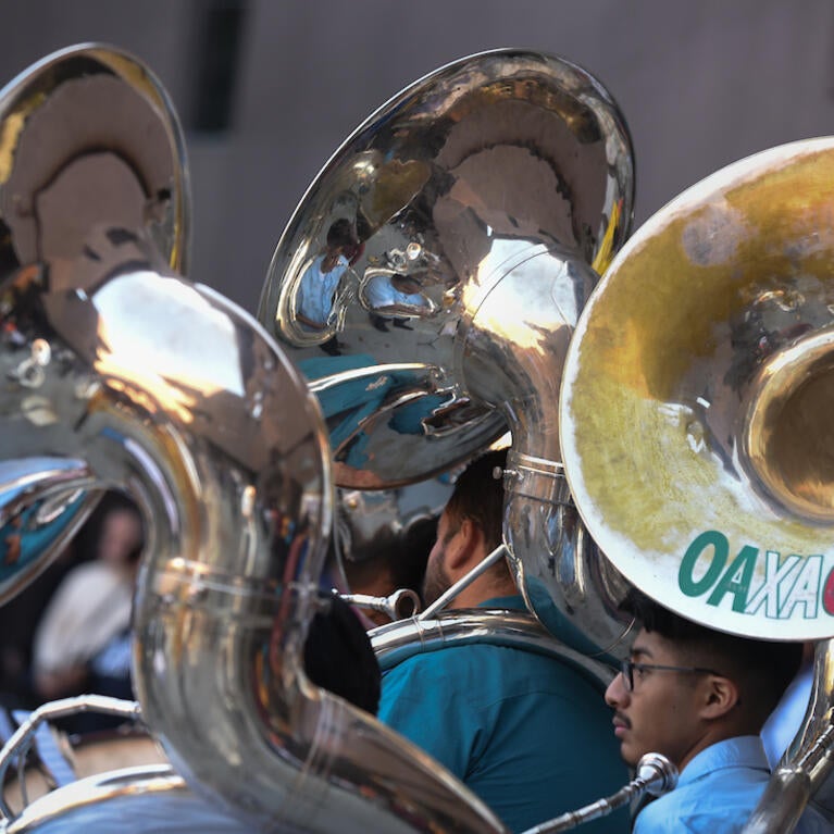 Oaxacan Philharmonic Bands Audition in 2018 at UC Riverside. (UCR)