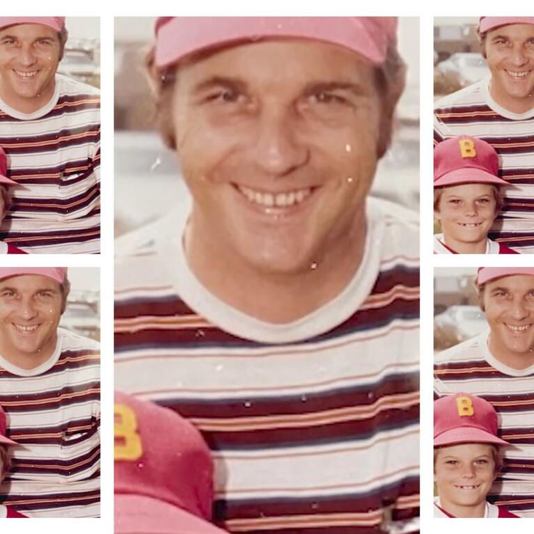 David Betts and his late father, Warren R. Betts. (Photo courtesy of David Betts)