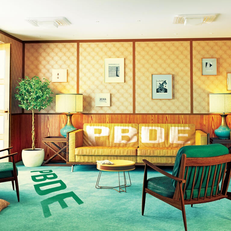 PBDEs in living room