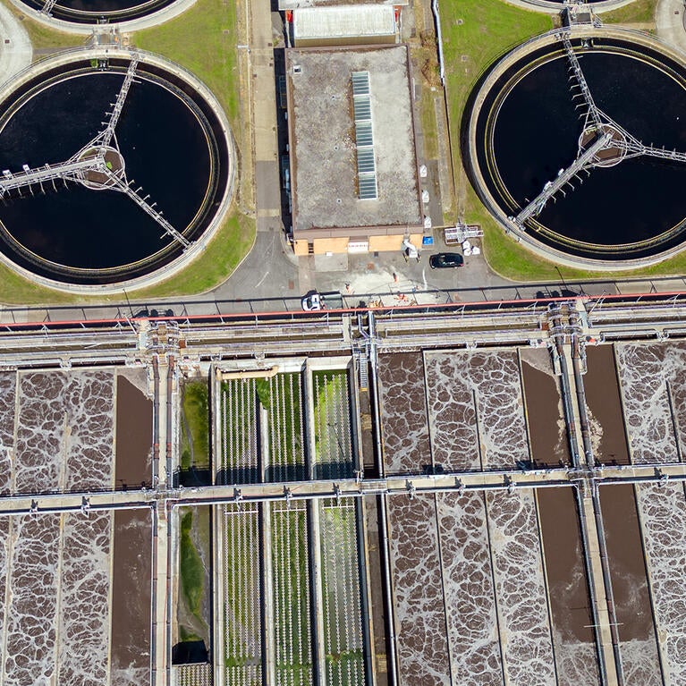 sewage treatment plant