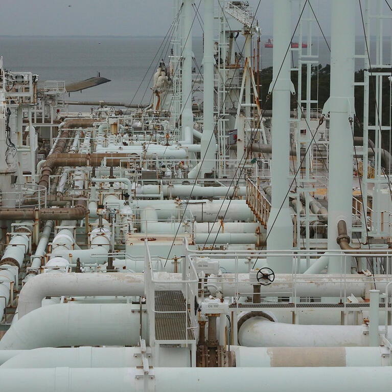 LNG terminal in Lubmin, German