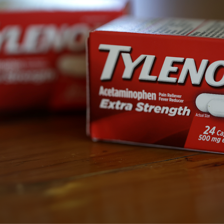 Tylenol box