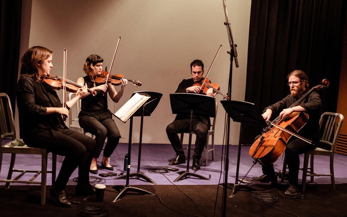 Mivos Quartet (Photo courtesy of Mivos Quartet)