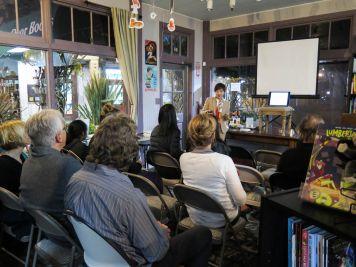 The center supports a series of faculty book talks.