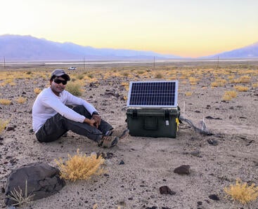 Abhijit Ghosh, UCR associate professor of geophysics