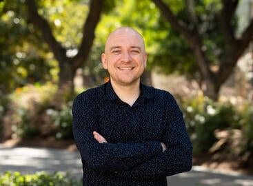 Nikolay Maslov, UCR alum and Culver Center curator