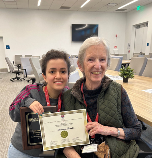 Shabnam Etemadi and Prue Talbot