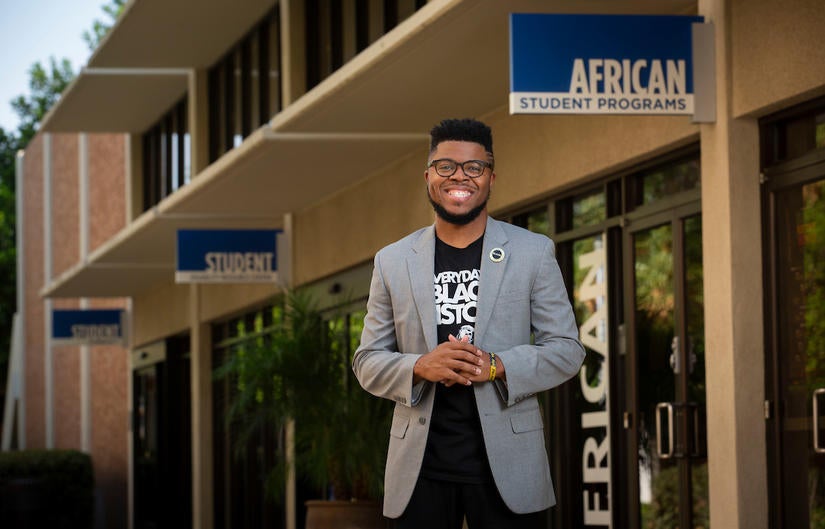 Jamal J. Myrick, director of African Student Programs. (UCR/Stan Lim)