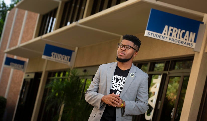 Jamal J. Myrick, director of African Student Programs. (UCR/Stan Lim)