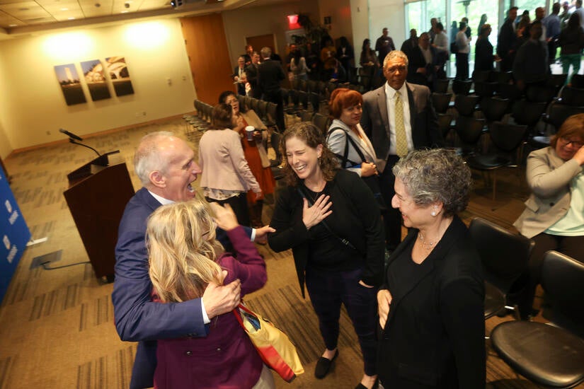 Chancellor Wilcox and AAU