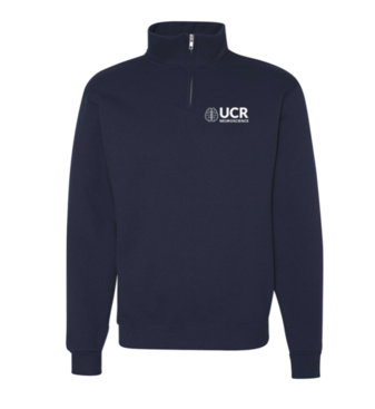 Navy 3/4 Zip